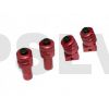 TX7F06-R - TREX 700E Magnetic Canopy Mounting Set Red